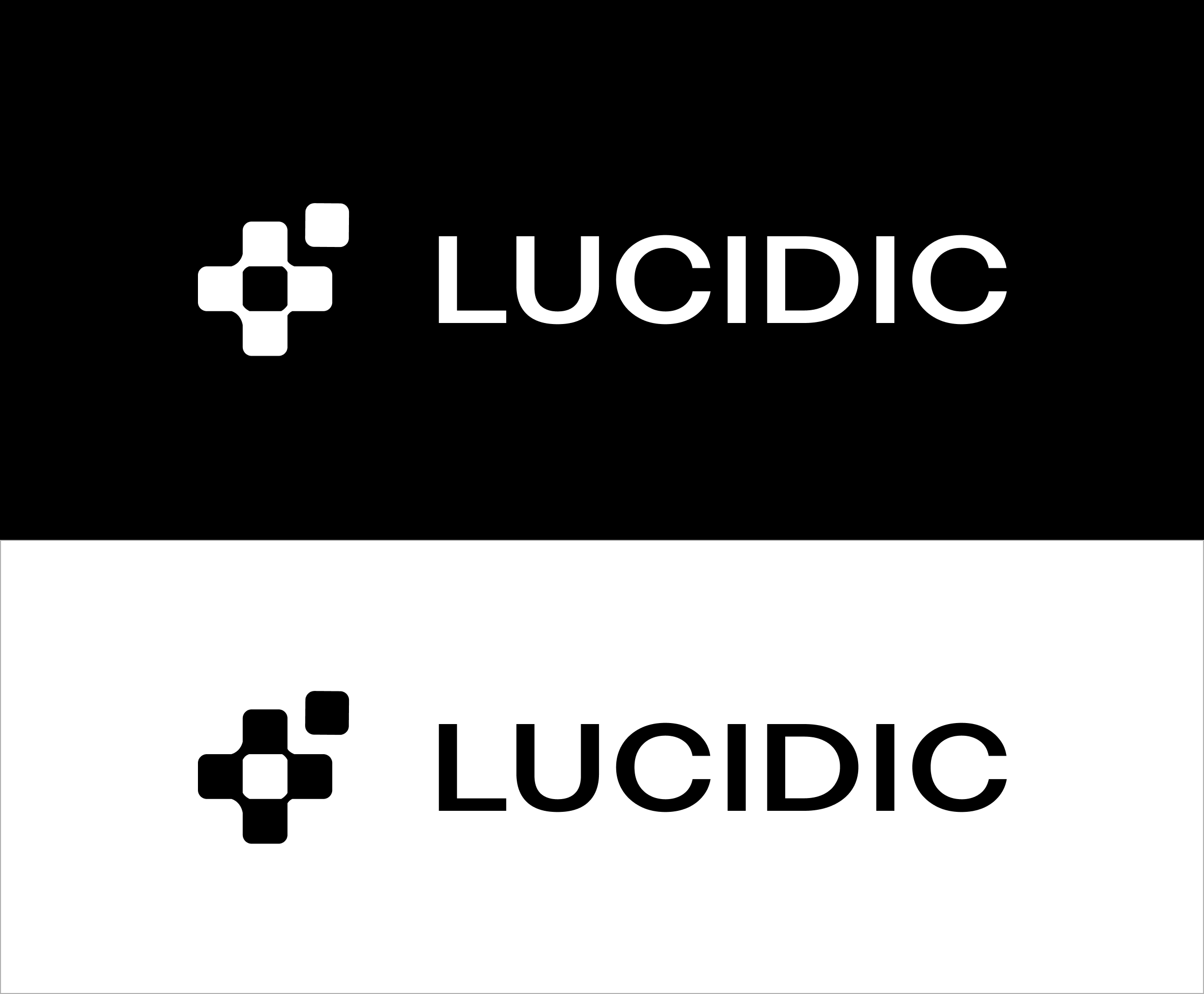 Lucidic iteration 4 — wordmark