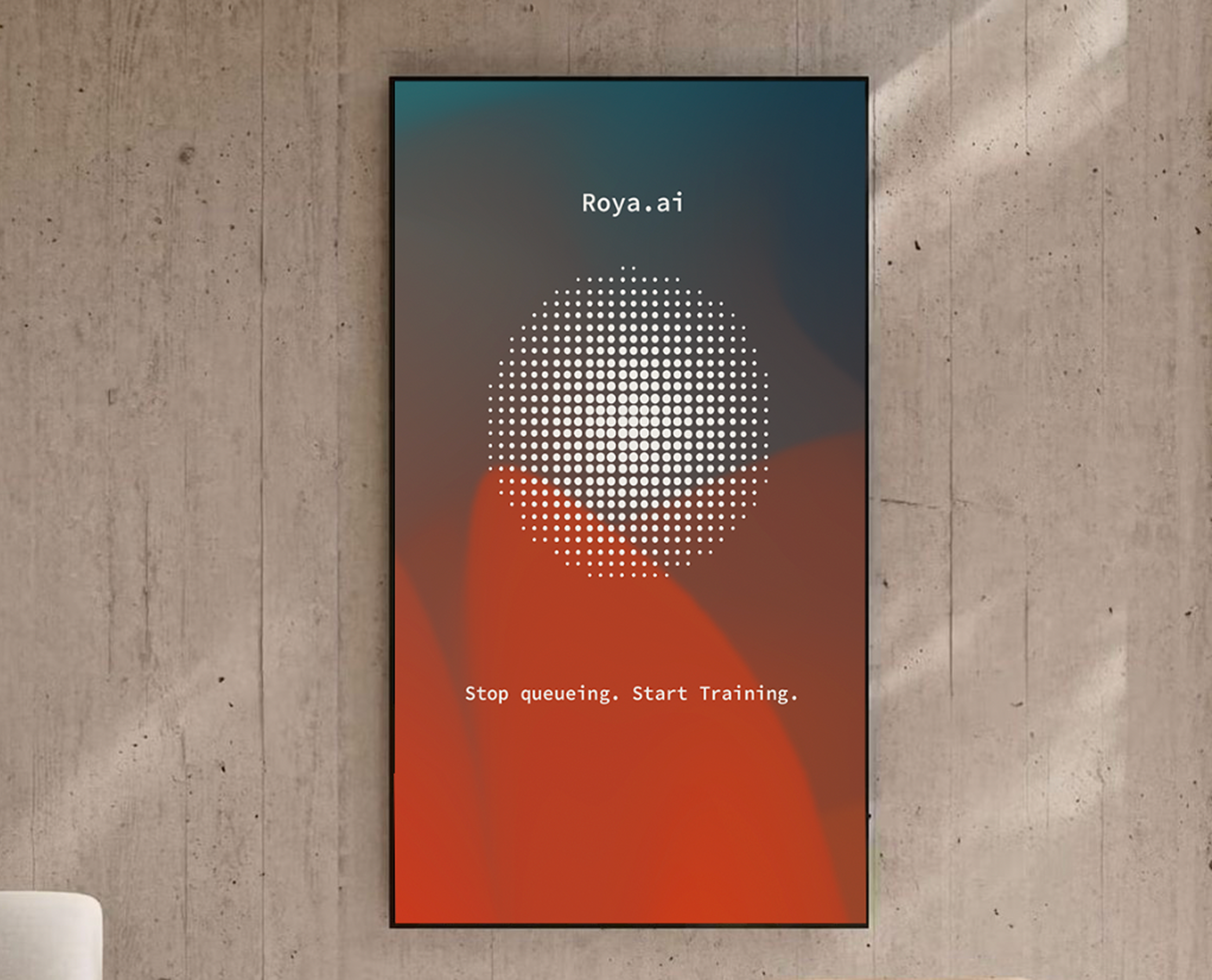 Roya voice — messaging layout