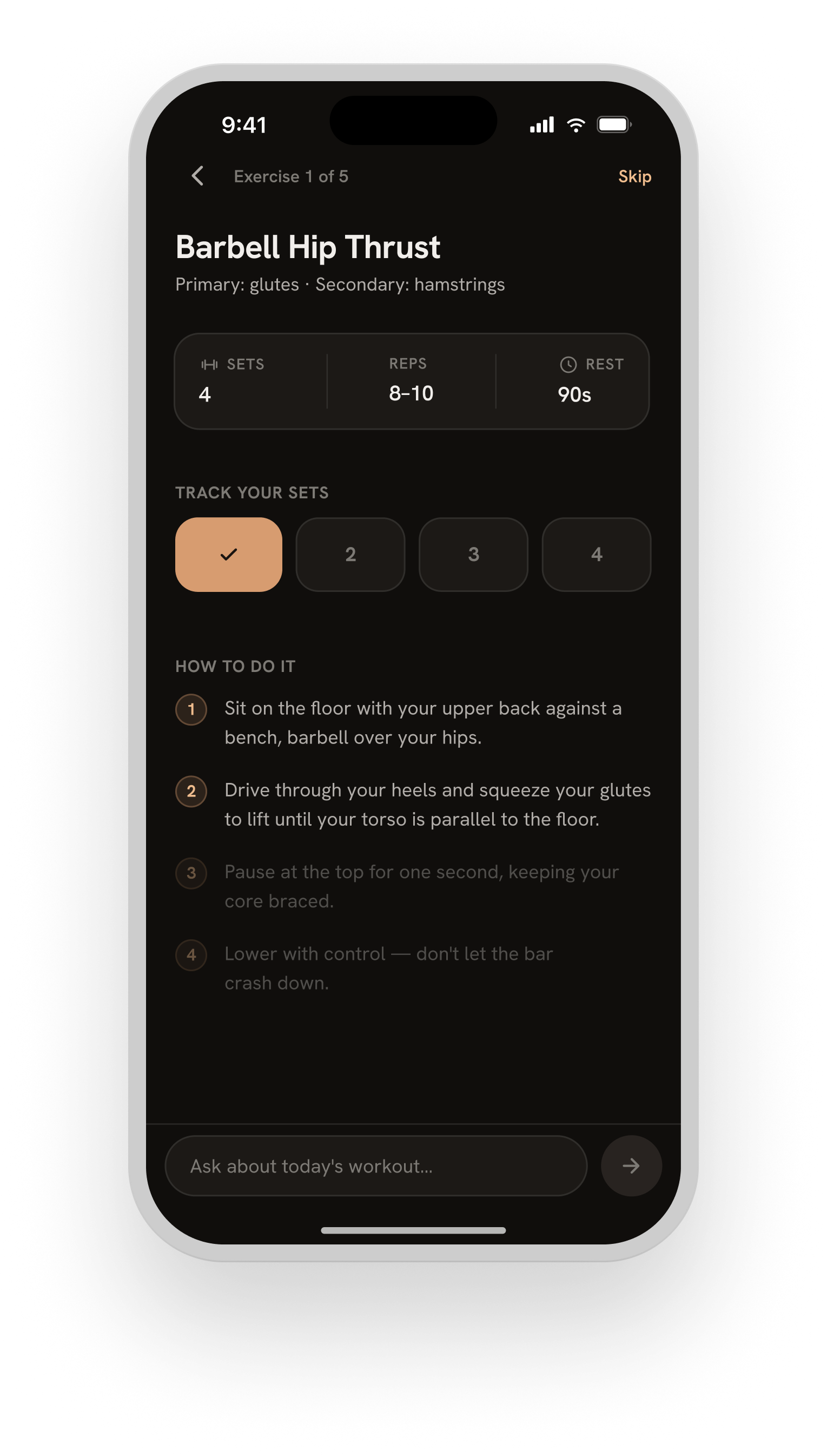 Luna daily check-in
