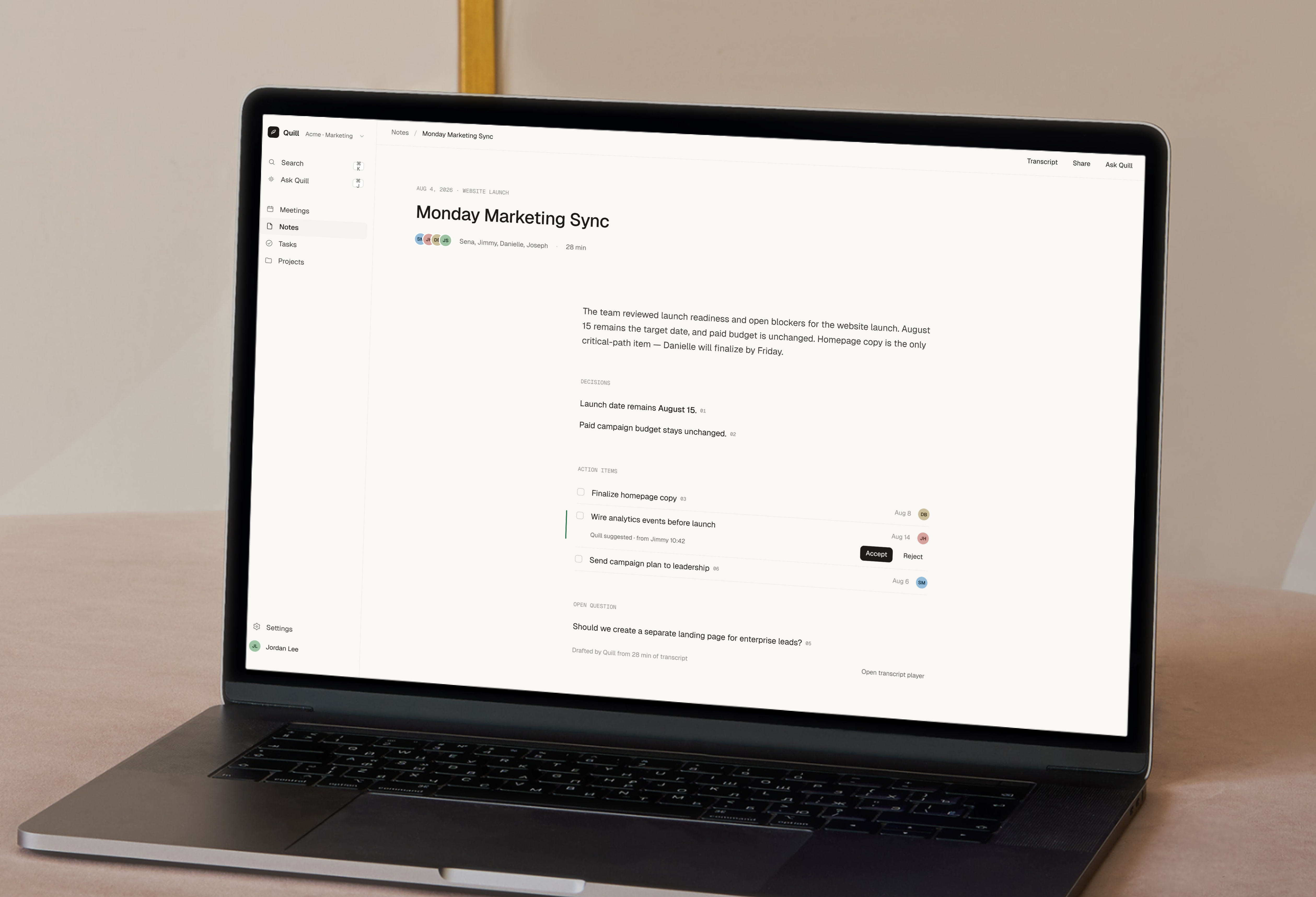 Drift — UX